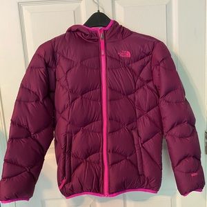 Like new North Face 550 reversible down jacket